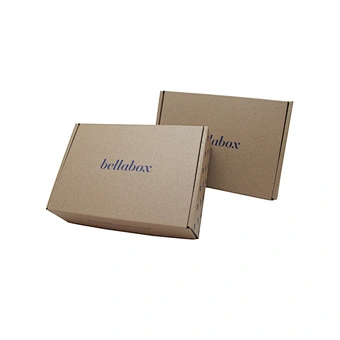 Custom Cheap Brown Kraft paper Corrugated Paper Box Logo Printed Boxes Shipping Mailing Box