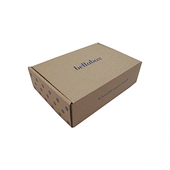 Custom Cheap Brown Kraft paper Corrugated Paper Box Logo Printed Boxes Shipping Mailing Box